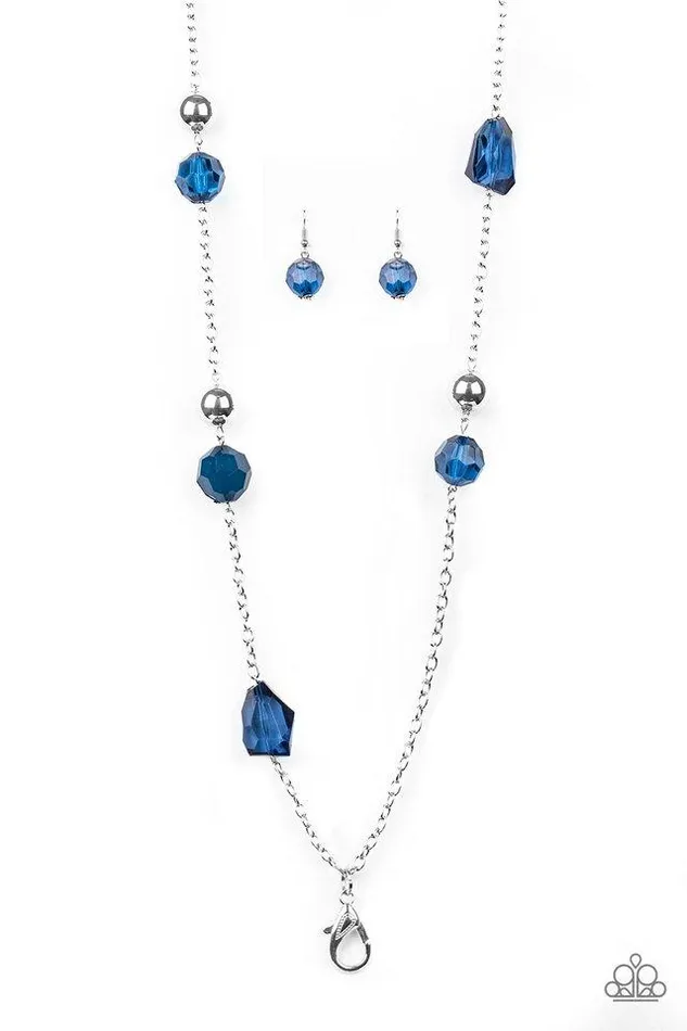 Necklaces Paparazzi Jewelry Paparazzi Necklace Royal Roller Blue