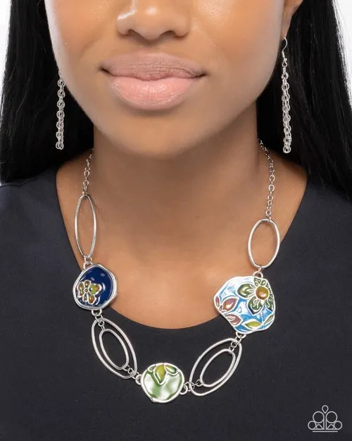 Necklaces Paparazzi Jewelry Paparazzi Necklace Stained Glass Statement