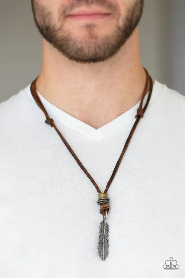 Necklaces Paparazzi Jewelry Paparazzi Necklace That QUILL Be The Day Brown