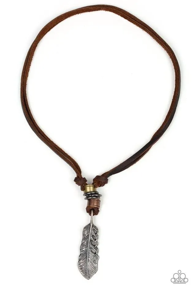 Necklaces Paparazzi Jewelry Paparazzi Necklace That QUILL Be The Day Brown Necklaces Paparazzi Jewelry Paparazzi Necklace That QUILL Be The Day Brown