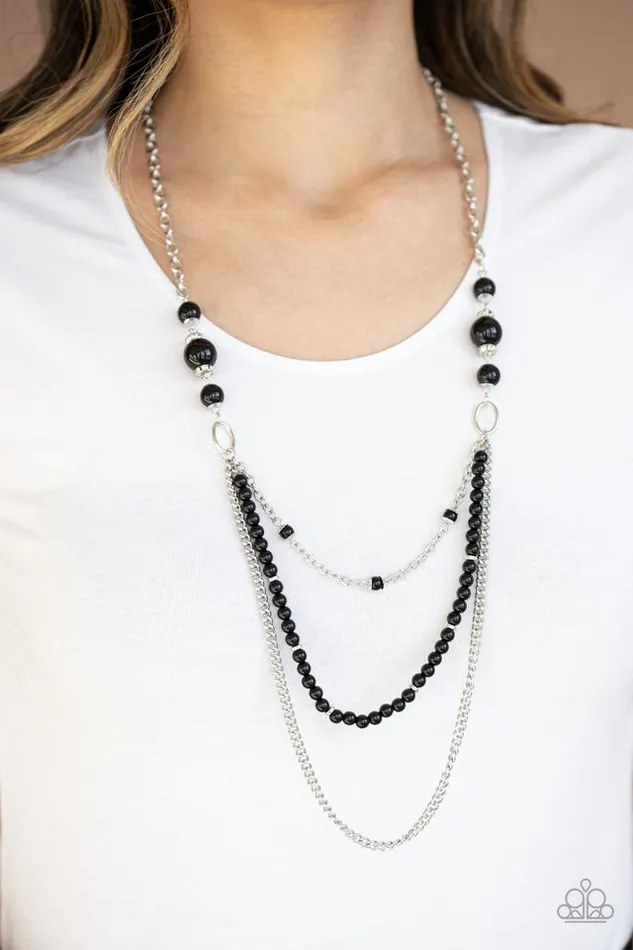 Necklaces Paparazzi Jewelry Paparazzi Necklace Very Vintage Black
