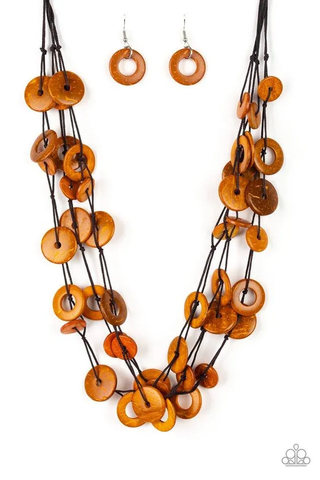 Necklaces Paparazzi Jewelry Paparazzi Necklace Wonderfully Walla Walla Orange