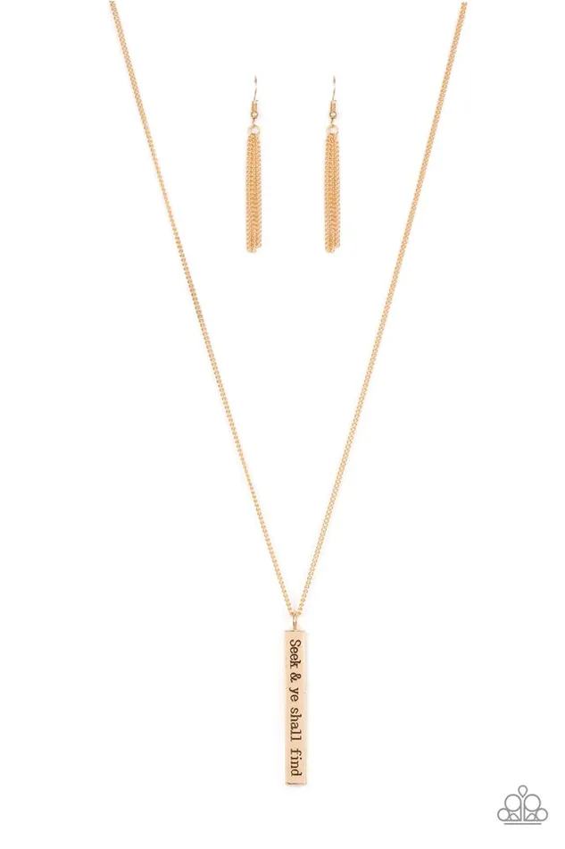 Necklaces Paparazzi Necklace Matt 77 Gold Paparazzi Jewelry Necklaces Paparazzi Necklace Matt 77 Gold Paparazzi Jewelry