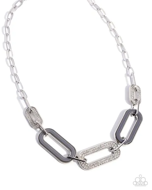 Necklaces Paparazzi Necklace Painted Paladin Silver Paparazzi Jewelry Necklaces Paparazzi Necklace Painted Paladin Silver Paparazzi Jewelry