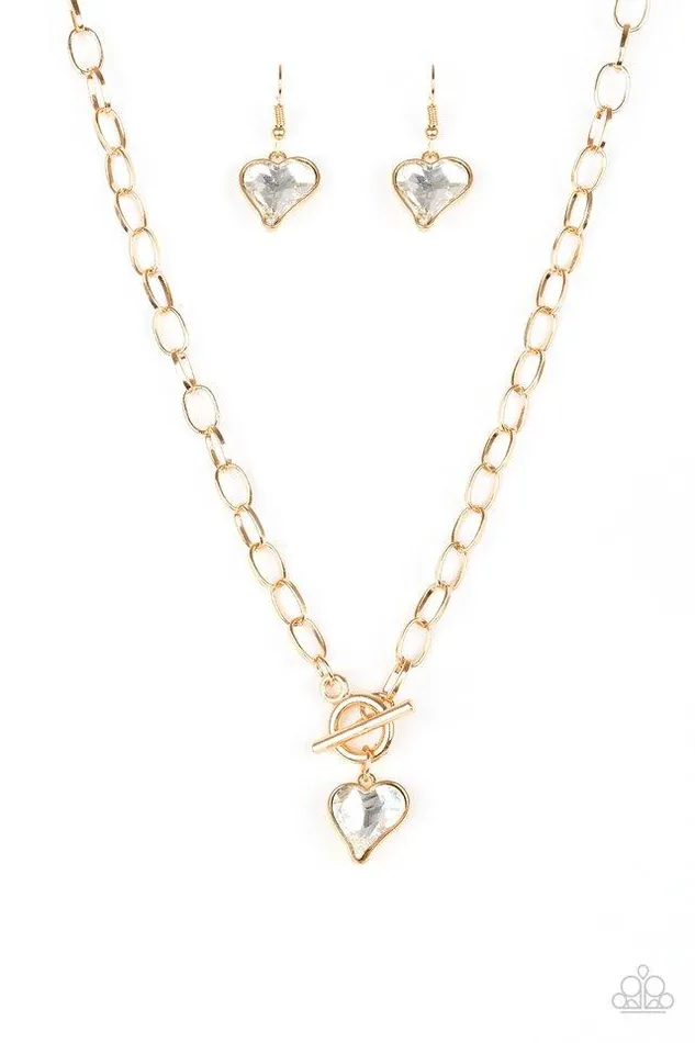Necklaces Paparazzi Necklace Princeton Princess Gold Paparazzi Jewelry