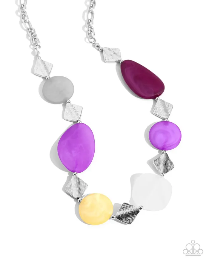 Necklaces Paparazzi Necklace Reflective Redux Purple Paparazzi Jewelry Necklaces Paparazzi Necklace Reflective Redux Purple Paparazzi Jewelry