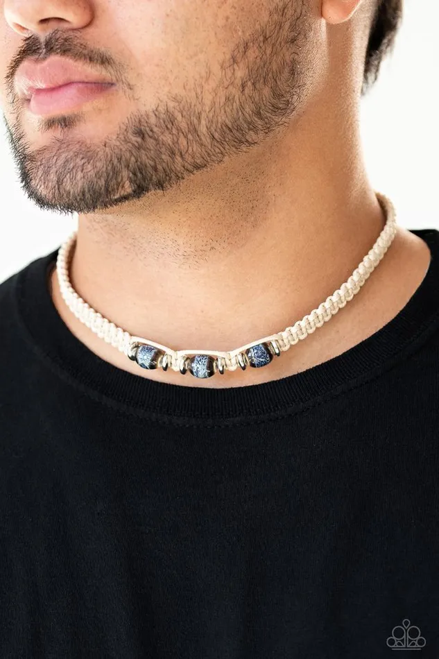 Necklaces Paparazzi Necklace Surfers Paradise White Paparazzi Jewelry