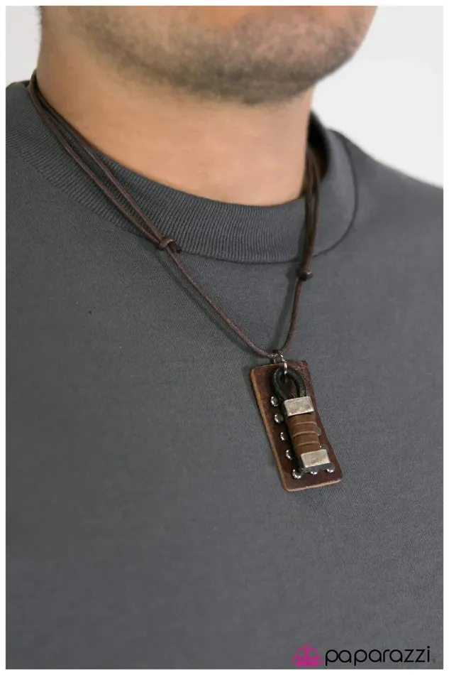 Necklaces Paparazzi Necklace Thor Brown Paparazzi Jewelry