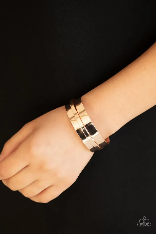 Paparazzi Bracelet A HAUTE Number Rose Gold Paparazzi Jewelry Bracelets