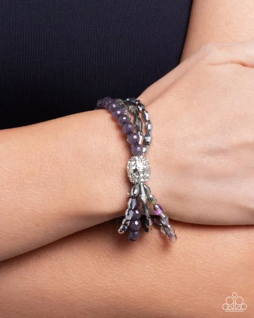 Paparazzi Bracelet Beaded Boundary Silver Paparazzi Jewelry Bracelets