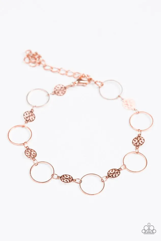Paparazzi Bracelet Dainty Delicacy Copper Paparazzi Jewelry Bracelets