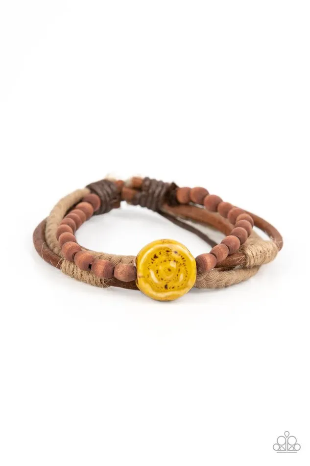 Paparazzi Bracelet Existential Earth Child Yellow Paparazzi Jewelry Bracelets Paparazzi Bracelet Existential Earth Child Yellow Paparazzi Jewelry Bracelets