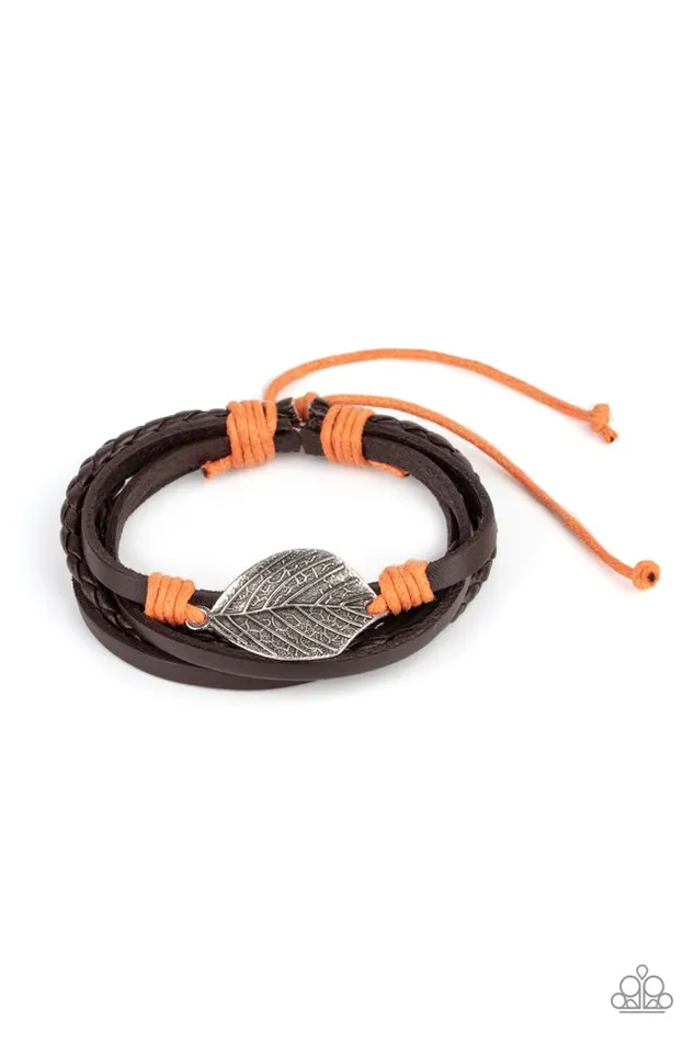Paparazzi Bracelet FROND and Center Orange Paparazzi Jewelry Bracelets Paparazzi Bracelet FROND and Center Orange Paparazzi Jewelry Bracelets