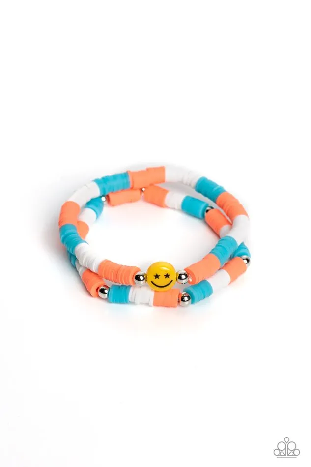 Paparazzi Bracelet In SMILE Orange Paparazzi Jewelry Bracelets Paparazzi Bracelet In SMILE Orange Paparazzi Jewelry Bracelets