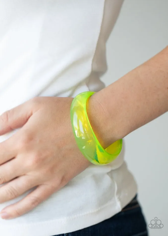 Paparazzi Bracelet Major Material Girl Yellow Paparazzi Jewelry Bracelets