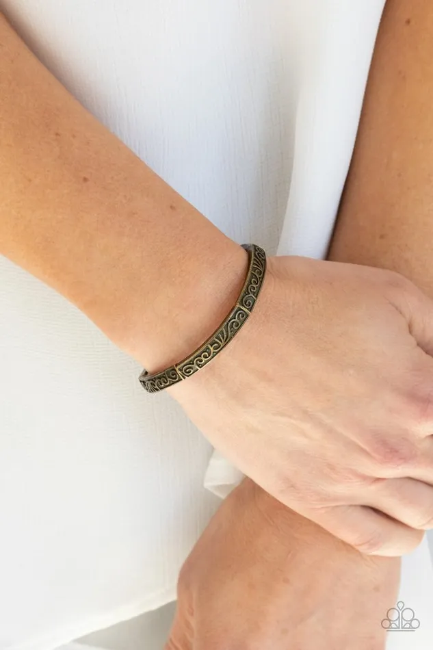 Paparazzi Bracelet Precisely Petite Brass Paparazzi Jewelry Bracelets