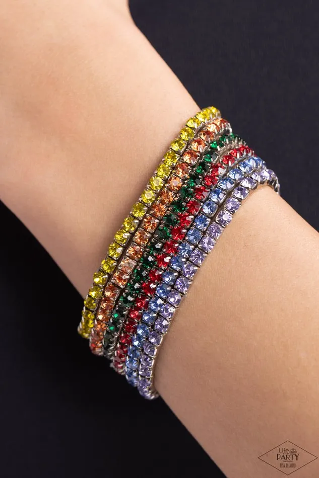 Paparazzi Bracelet Rock Candy Range Multi Paparazzi Jewelry Bracelets