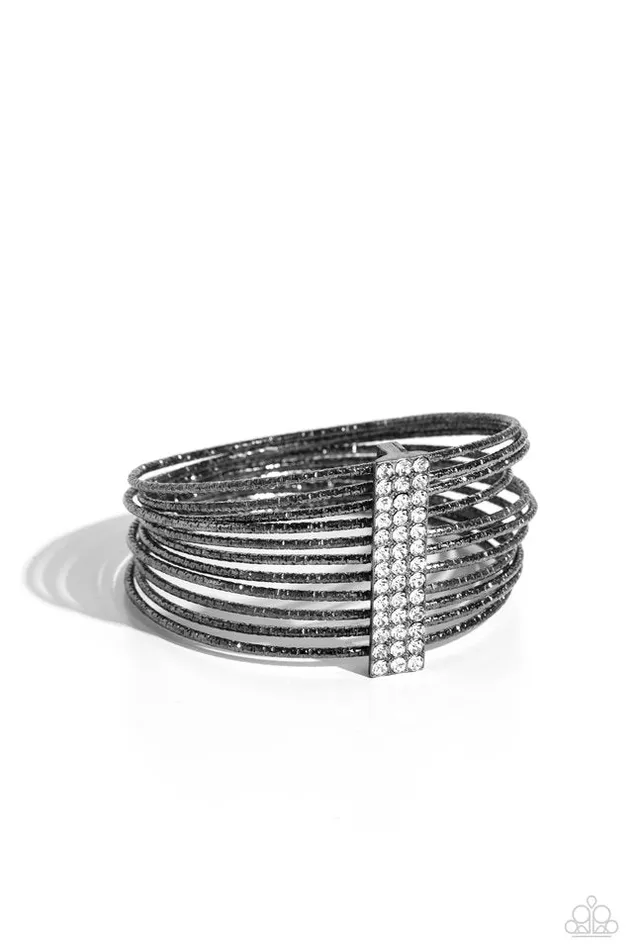 Paparazzi Bracelet Shimmery Silhouette Black Paparazzi Jewelry Bracelets Paparazzi Bracelet Shimmery Silhouette Black Paparazzi Jewelry Bracelets