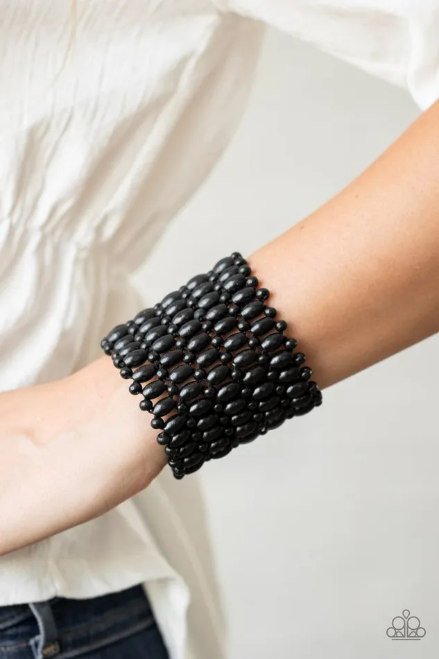 Paparazzi Bracelet Way Down In Kokomo Black Paparazzi Jewelry Bracelets