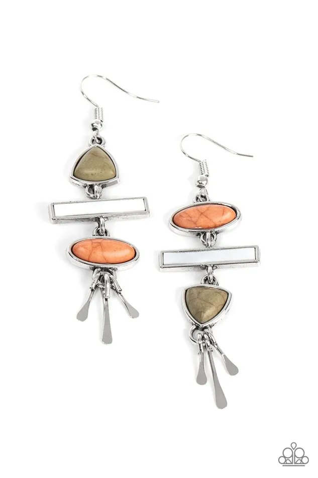 Paparazzi Earring Adventurously Artisan Multi Paparazzi Jewelry Earrings Paparazzi Earring Adventurously Artisan Multi Paparazzi Jewelry Earrings