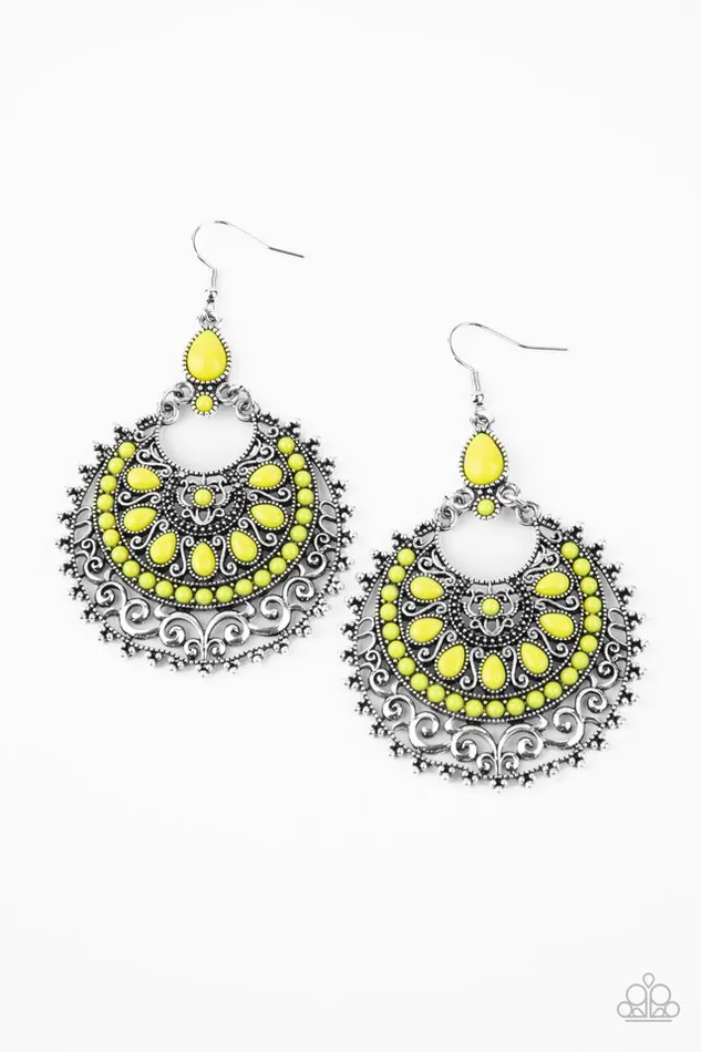 Paparazzi Earring Laguna Leisure Yellow Paparazzi Jewelry Earrings Paparazzi Earring Laguna Leisure Yellow Paparazzi Jewelry Earrings