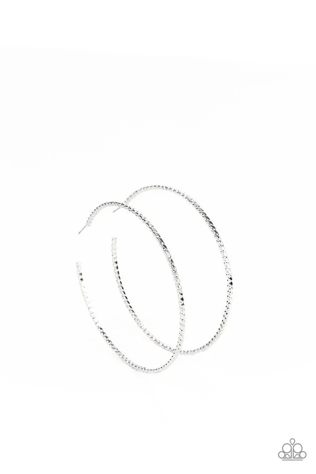 Paparazzi Earring Pump Up The Volume Silver Paparazzi Jewelry Earrings Paparazzi Earring Pump Up The Volume Silver Paparazzi Jewelry Earrings