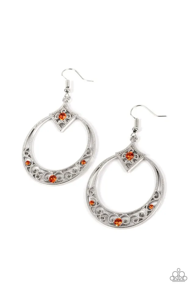 Paparazzi Earring Royal Resort Orange Paparazzi Jewelry Earrings Paparazzi Earring Royal Resort Orange Paparazzi Jewelry Earrings
