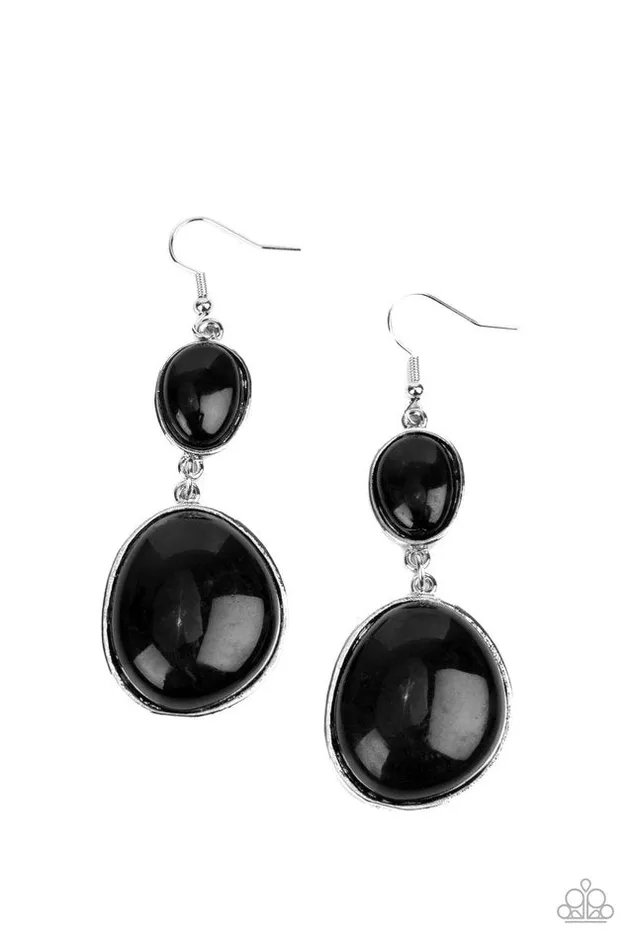 Paparazzi Earring Soulful Samba Black Paparazzi Jewelry Earrings Paparazzi Earring Soulful Samba Black Paparazzi Jewelry Earrings