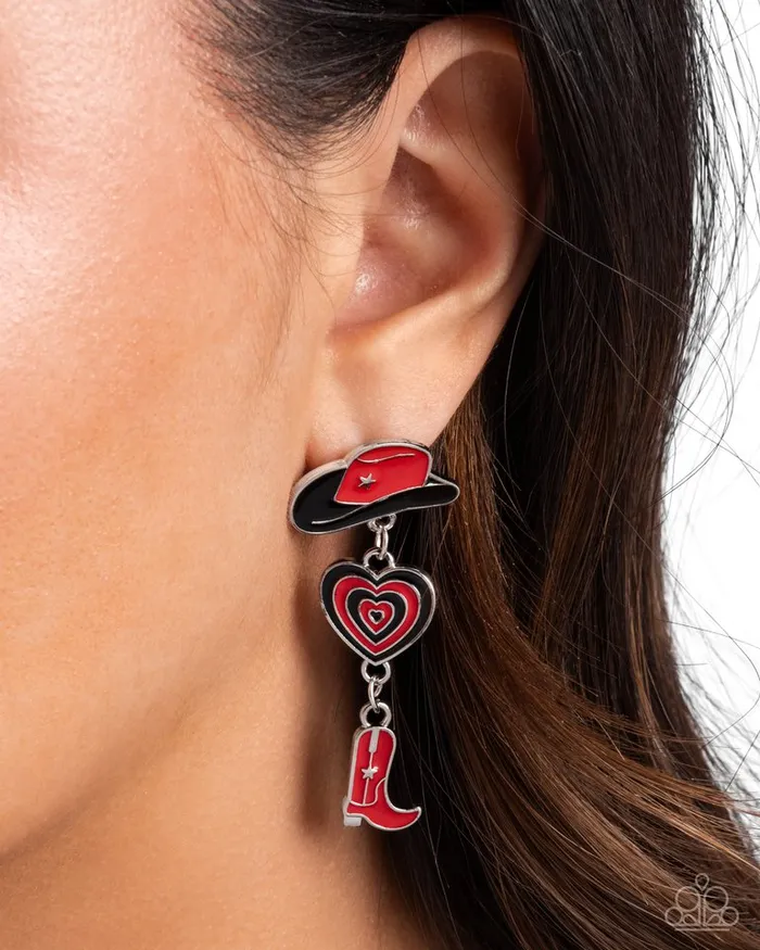 Paparazzi Earring Swing Dance Delight Multi Paparazzi Jewelry Earrings