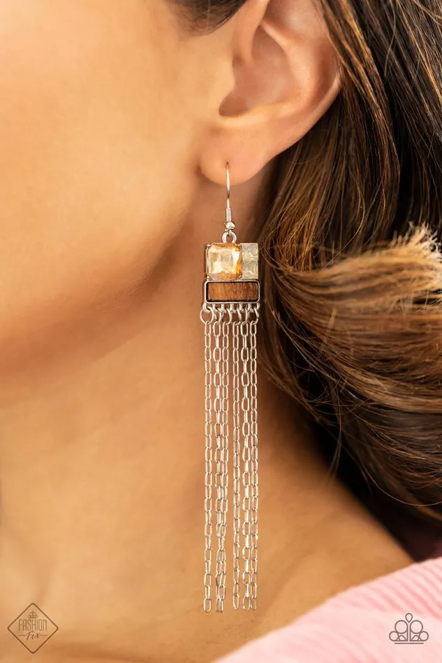 Paparazzi Earring Thrift Shop Shimmer Multi Paparazzi Jewelry Earrings