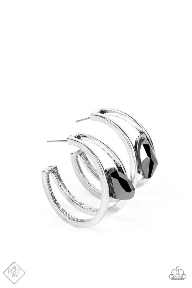 Paparazzi Earring Unrefined Reverie Silver Paparazzi Jewelry Earrings Paparazzi Earring Unrefined Reverie Silver Paparazzi Jewelry Earrings