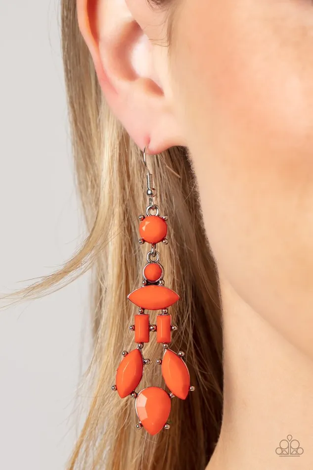 Paparazzi Earring Visually Vivacious Orange Paparazzi Jewelry Earrings Paparazzi Earring Visually Vivacious Orange Paparazzi Jewelry Earrings