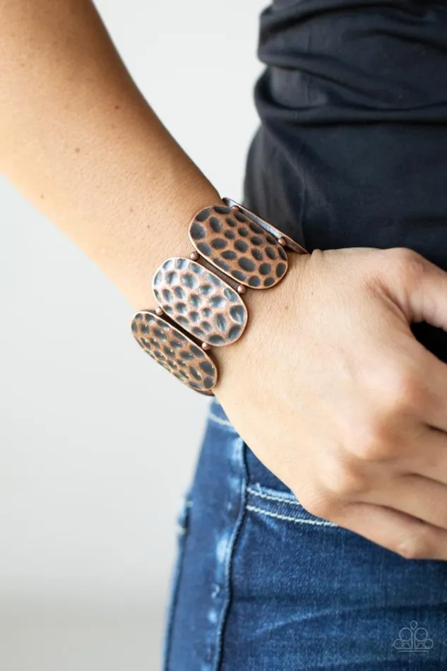 Paparazzi Jewelry Bracelets Paparazzi Bracelet Artisan Exhibition Copper