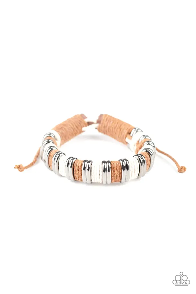 Paparazzi Jewelry Bracelets Paparazzi Bracelet Eco Explorer Brown