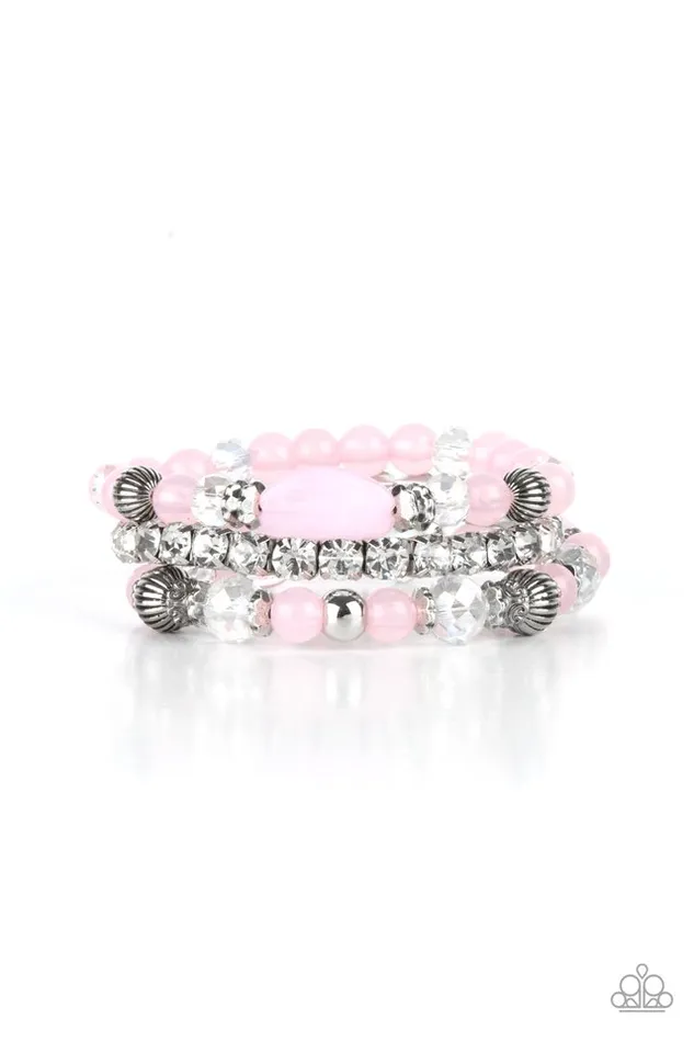 Paparazzi Jewelry Bracelets Paparazzi Bracelet Ethereal Etiquette Pink Paparazzi Jewelry Bracelets Paparazzi Bracelet Ethereal Etiquette Pink