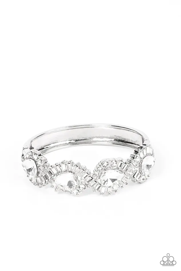 Paparazzi Jewelry Bracelets Paparazzi Bracelet For the Win White