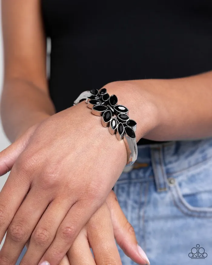 Paparazzi Jewelry Bracelets Paparazzi Bracelet Glamorously Garnished Black