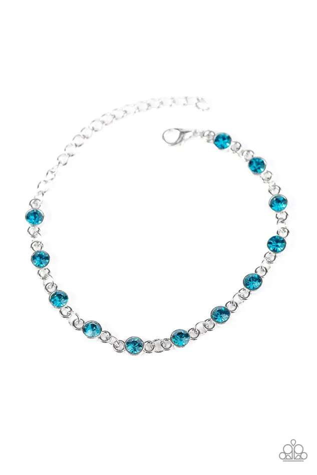 Paparazzi Jewelry Bracelets Paparazzi Bracelet Hold On To Your SPARKLE Blue