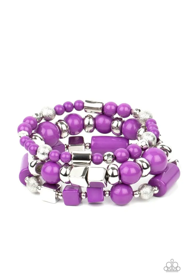 Paparazzi Jewelry Bracelets Paparazzi Bracelet Perfectly Prismatic Purple Paparazzi Jewelry Bracelets Paparazzi Bracelet Perfectly Prismatic Purple