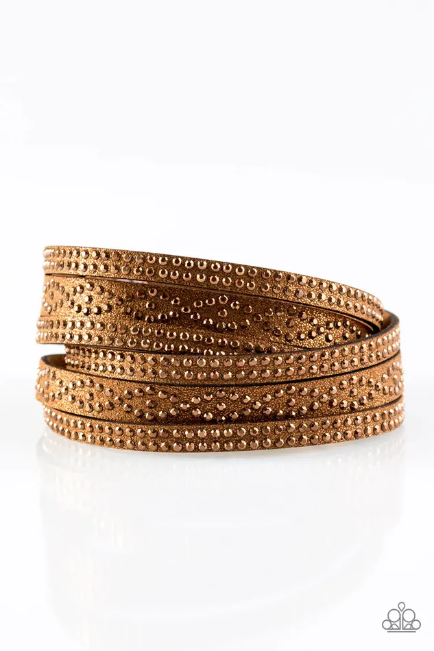 Paparazzi Jewelry Bracelets Paparazzi Bracelet Sass and Sparkle Copper