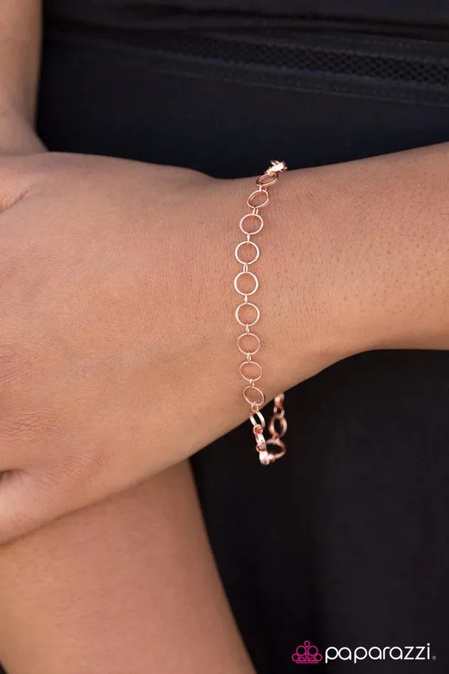 Paparazzi Jewelry Bracelets Paparazzi Bracelet Step Up The Steampunk Copper
