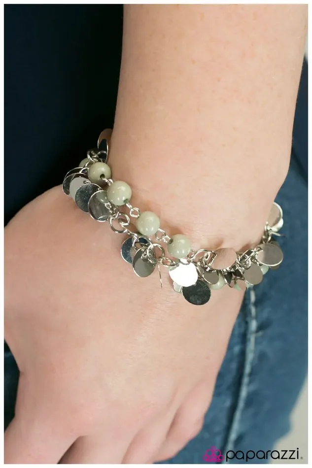 Paparazzi Jewelry Bracelets Paparazzi Bracelet The Dream Team Green