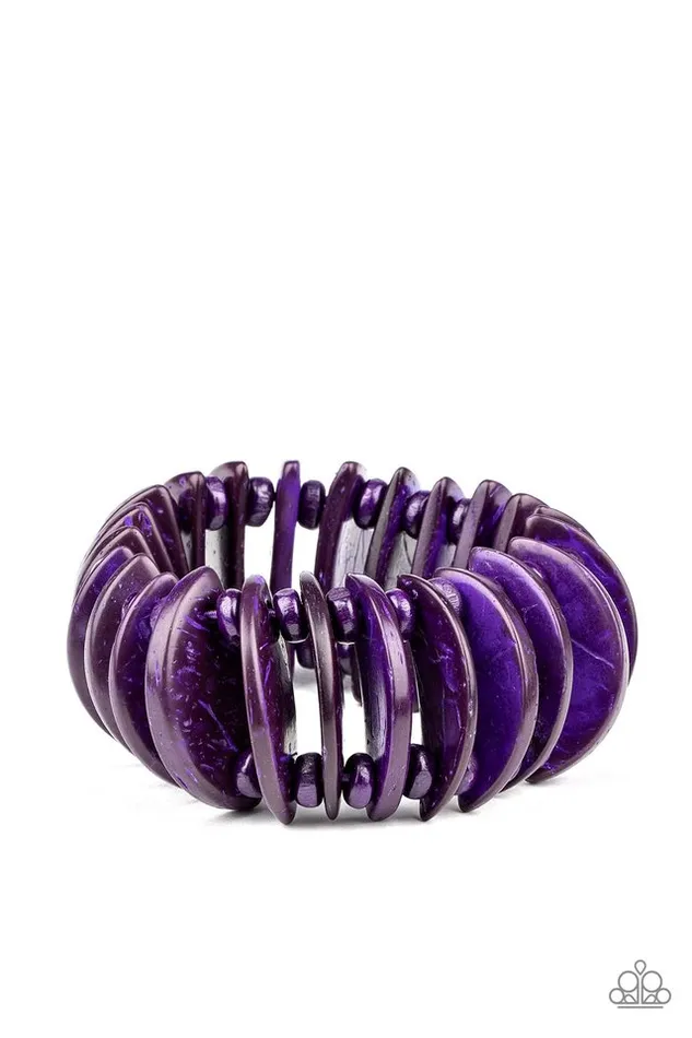 Paparazzi Jewelry Bracelets Paparazzi Bracelet Tropical Tiki Bar Purple Paparazzi Jewelry Bracelets Paparazzi Bracelet Tropical Tiki Bar Purple