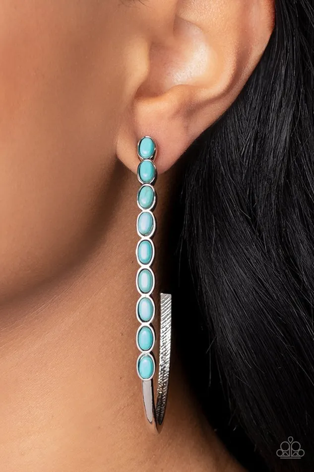 Paparazzi Jewelry Earrings Paparazzi Earring Artisan Soul Blue