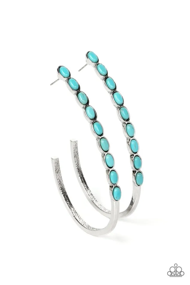 Paparazzi Jewelry Earrings Paparazzi Earring Artisan Soul Blue Paparazzi Jewelry Earrings Paparazzi Earring Artisan Soul Blue