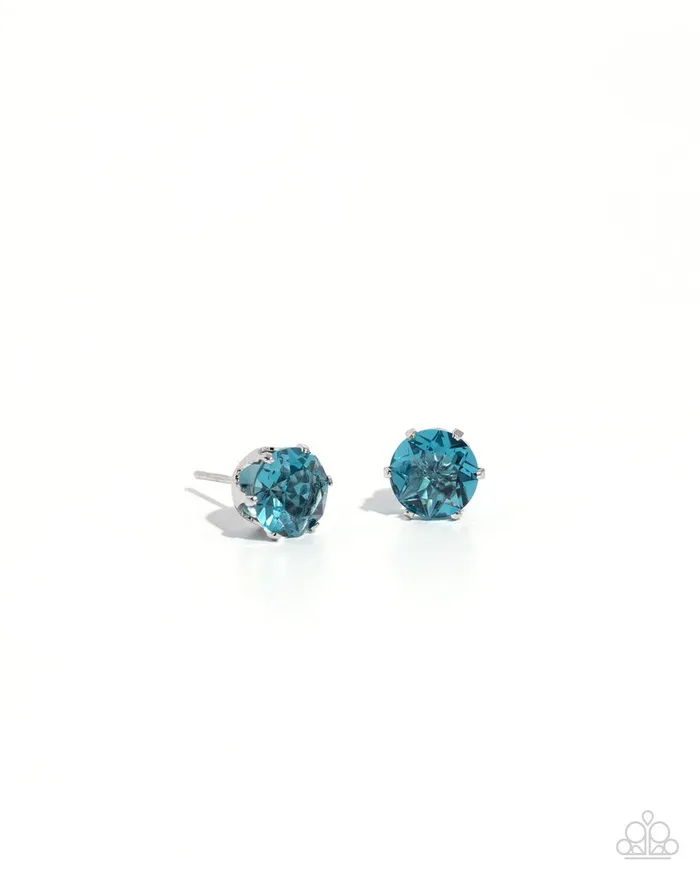 Paparazzi Jewelry Earrings Paparazzi Earring Breathtaking Birthstone Blue Paparazzi Jewelry Earrings Paparazzi Earring Breathtaking Birthstone Blue