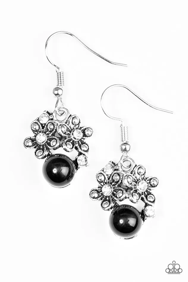 Paparazzi Jewelry Earrings Paparazzi Earring Dandy In Daffodils Black