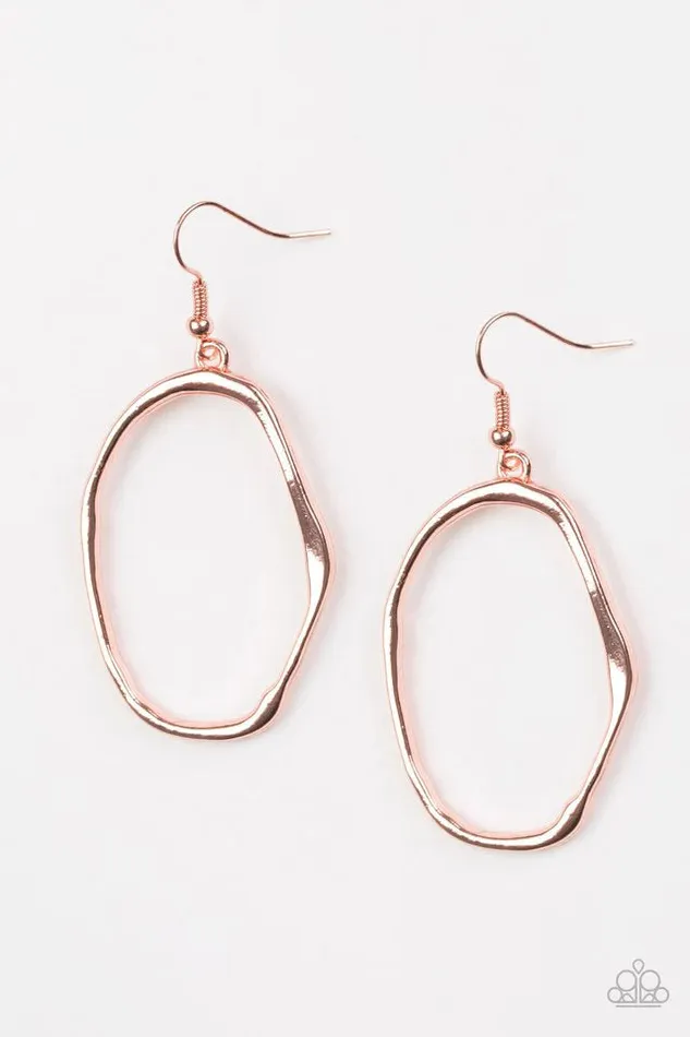 Paparazzi Jewelry Earrings Paparazzi Earring Eco Chic Copper