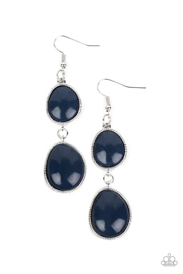 Paparazzi Jewelry Earrings Paparazzi Earring Mediterranean Myth Blue Paparazzi Jewelry Earrings Paparazzi Earring Mediterranean Myth Blue