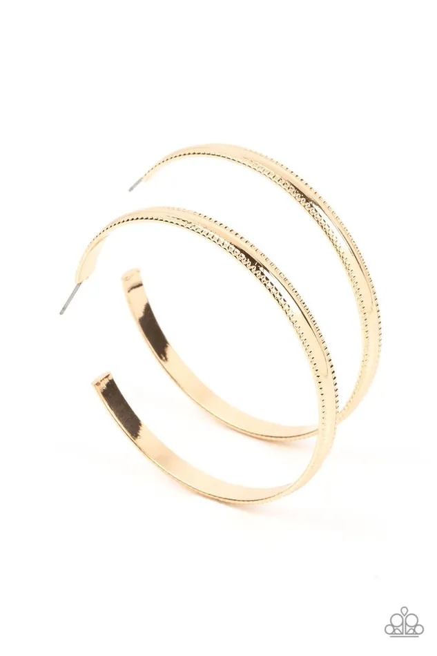 Paparazzi Jewelry Earrings Paparazzi Earring Monochromatic Magnetism Gold Paparazzi Jewelry Earrings Paparazzi Earring Monochromatic Magnetism Gold